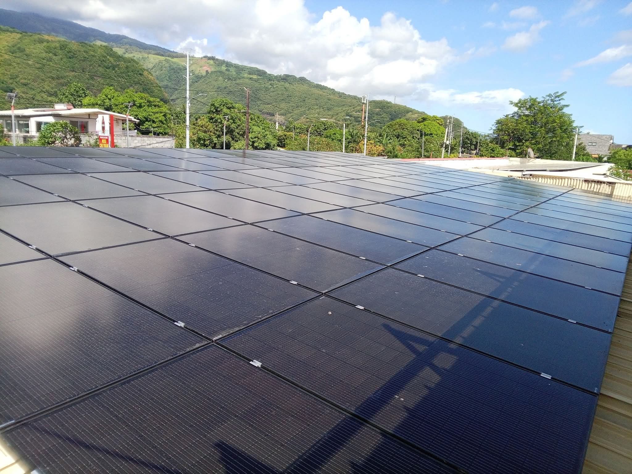 Installation photovoltaïque en toiture