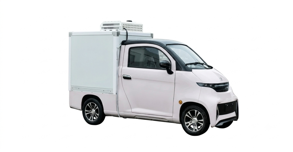 Utilitaire électrique frigorifique sans permis Yunlong L6e-J4-C